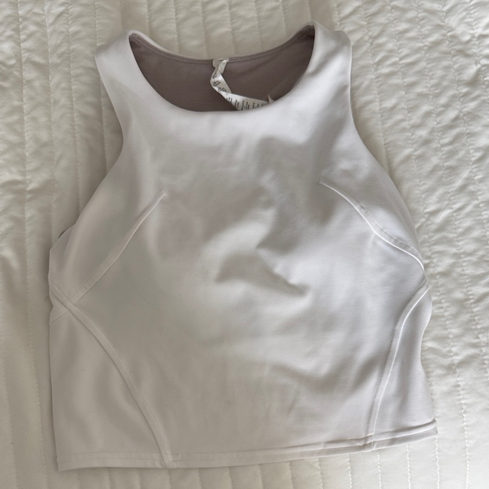 Lululemon White Tank Top